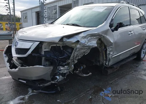 2010 Acura Mdx Technology Package из США, поврежденный, VIN 2HNYD2H65AH518043